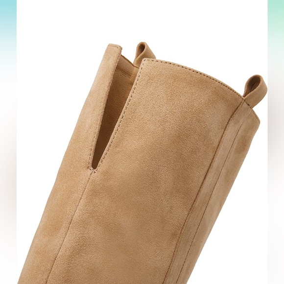 New Over the Knee Chunky Heel Boots - Picture 3 of 12